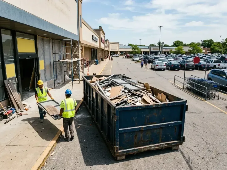 retail-store-renovation-debris-003 — frequently asked questions, Roll-off Dumpster Rentals in Cedar Grove, WI